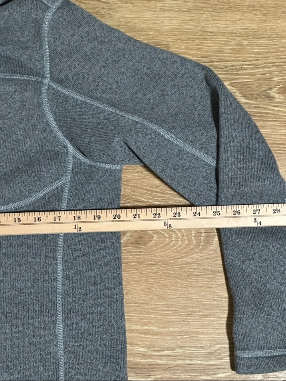The North Face Grey Half-Zip Fleece Pullover